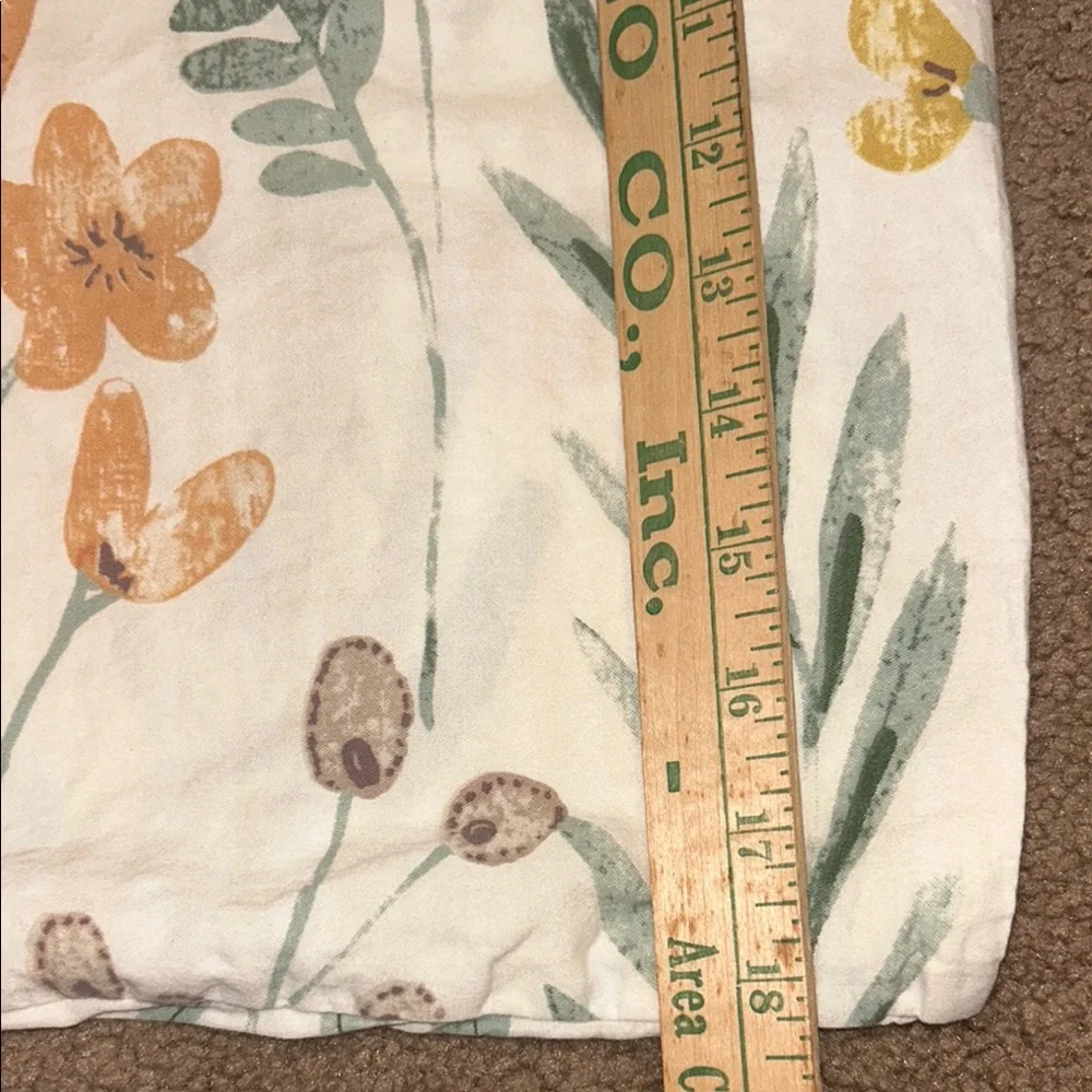 BEDDING COLLECTION Floral & Greenery Patterned Pillow Shams 2 pieces cotton